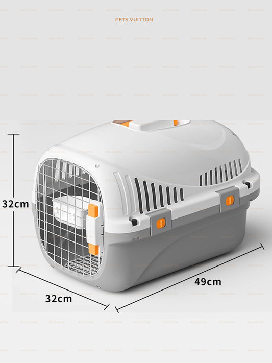 CARGOS Cat Carrier Cage Capsule with Detachable Feeder