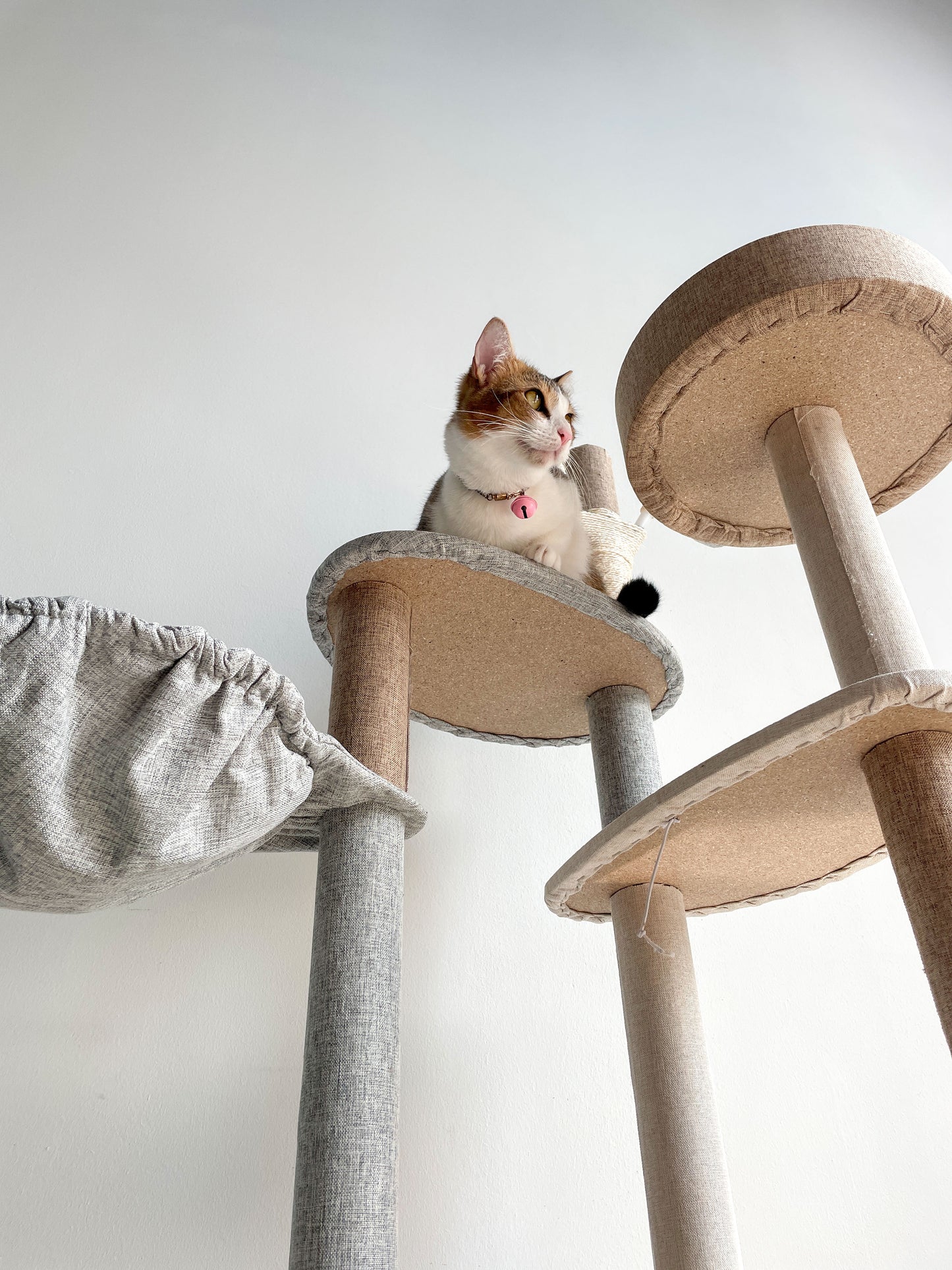 Cat Tree Bulky Cat Four Layers with Sisal Boards