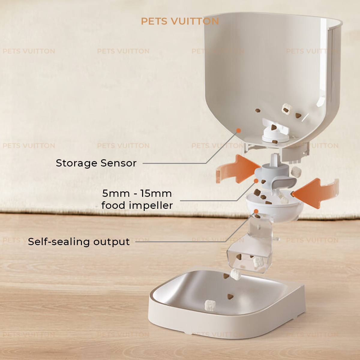 WALLIS Smart Pet Feeder 4.5L